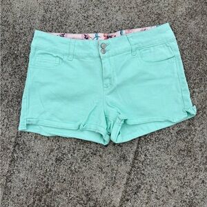 dELiA*s Mint Green Jean Shorts